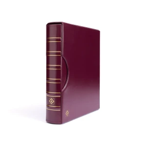 Cartella a 4 anelli GRANDE CLASSIC con custodia Bordeaux Leuchtturm 1