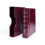 Cartella a 4 anelli GRANDE CLASSIC con custodia Bordeaux Leuchtturm 3