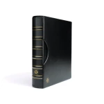 Cartella a 4 anelli GRANDE CLASSIC con custodia Nera Leuchtturm 1