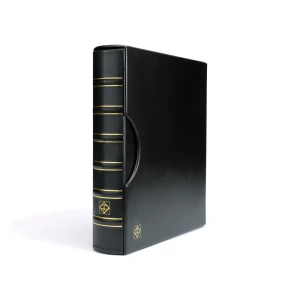 Cartella a 4 anelli GRANDE CLASSIC con custodia Nera Leuchtturm 1