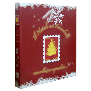 Cartella a 4 anelli NATALE JUNIOR con fogli dal 1970 al 2012 con custodia Master Phil 1