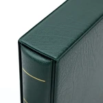 Cartella a 4 anelli OPTIMA F con custodia Verde Leuchtturm 2