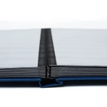 Classificatore BASIC A4 a 16 fogli neri Blu Leuchtturm 4