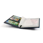 Classificatore BASIC A4 a 16 fogli neri Blu Leuchtturm 5