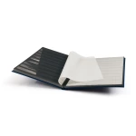 Classificatore BASIC A4 a 16 fogli neri Blu Leuchtturm 6