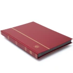Classificatore BASIC A4 a 16 fogli neri Rosso Leuchtturm 2