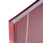Classificatore BASIC A4 a 16 fogli neri Rosso Leuchtturm 3