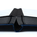Classificatore BASIC A4 a 32 fogli neri Blu Leuchtturm 4