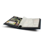 Classificatore BASIC A4 a 32 fogli neri Blu Leuchtturm 5