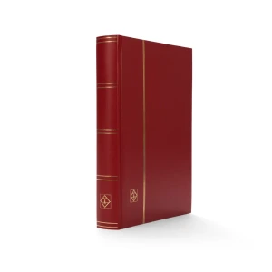 Classificatore BASIC A4 a 32 fogli neri Rosso Leuchtturm 1