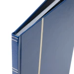 Classificatore BASIC A4 a 8 fogli neri Blu Leuchtturm 3
