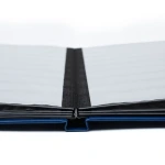 Classificatore BASIC A4 a 8 fogli neri Blu Leuchtturm 4