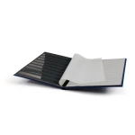 Classificatore BASIC A4 a 8 fogli neri Blu Leuchtturm 6
