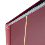 Classificatore BASIC A4 a 8 fogli neri Rosso Leuchtturm 3