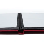 Classificatore BASIC A4 a 8 fogli neri Rosso Leuchtturm 4