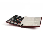 Classificatore BASIC A4 a 8 fogli neri Rosso Leuchtturm 5