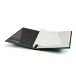 Classificatore BASIC A4 a 8 fogli neri Verde Leuchtturm 3 Copia
