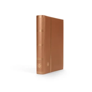 Classificatore COMFORT METALLIC EDITION S64 A4 a 32 fogli neri Bronzo Leuchtturm 1