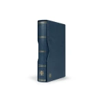 Classificatore in pelle rigenerata PREMIUM S64 A4 a32 fogli neri con custodia Blu Leuchtturm 2