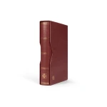 Classificatore in pelle rigenerata PREMIUM S64 A4 a32 fogli neri con custodia Bordeaux Leuchtturm 2