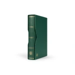 Classificatore in pelle rigenerata PREMIUM S64 A4 a32 fogli neri con custodia Verde Leuchtturm 2