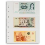 Fogli trasparenti GRANDE 3 C a 3 tasche da 216x98 mm 5 pz. Leuchtturm 2