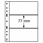 Fogli trasparenti OPTIMA 3 C a 3 tasche da 180x77 mm 10 pz. Leuchtturm 2