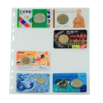 Fogli trasparenti OPTIMA 4 VC a 8 tasche da 88x55 mm 10 pz. Leuchtturm 3