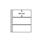 Foglio R 3 C a 3 tasche da 248x94 mm 5 pz. Leuchtturm 1