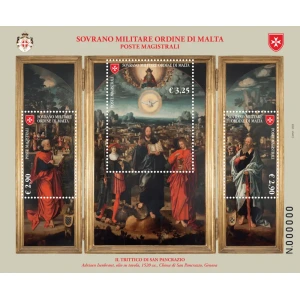 2025 L arte dell Ordine di Malta Il trittico di San Pancrazio 1 BF S.M.O.M. SMOM
