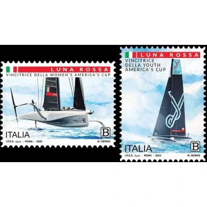 2025 Luna Rosa vincitrice della Women s America s Cup e della Youth America s Cup 2 v. Italia