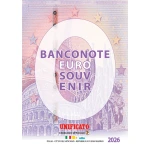 Catalogo BANCONOTE ZERO EURO SOUVENIR area italiana 2026 Banconote turistiche 0 Euro Unificato 1
