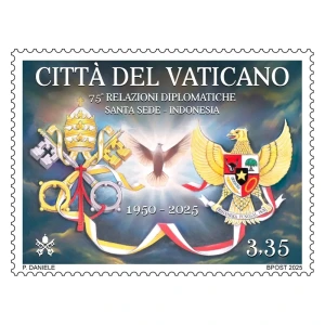 2025 75° delle relazioni diplomatiche tra la Santa Sede e l Indonesia 1 v. Vaticano