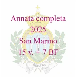 2025 Annata completa 15 v. 7 BF San Marino