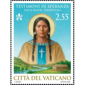 2025 Testimoni di Speranza Santa Kateri Tekakwitha 1 v. Vaticano