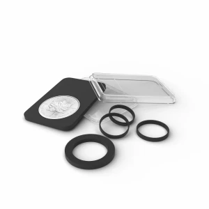Capsule rettangolari QUICKSLAB con anelli centratori per monete da 16 a 41 mm 6 pz. Leuchtturm 1