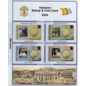 Inserto STAMPeCOIN CARD VATICANO 2024 Master Phil