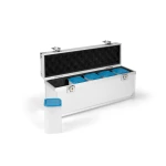 Portamonete CARGO SQ in alluminio per 5 tubi portamonete Sqube Leuchtturm 1