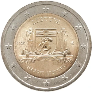 2025 2 Euro Regioni etnografiche Lituania Minore Lituania