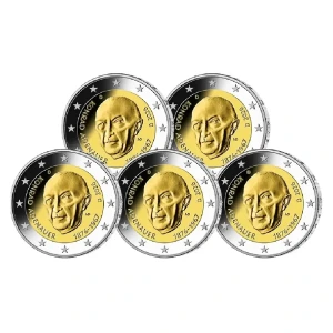 2026 2 Euro 50° della nascita di Konrad Adenauer Germania 5 zecche