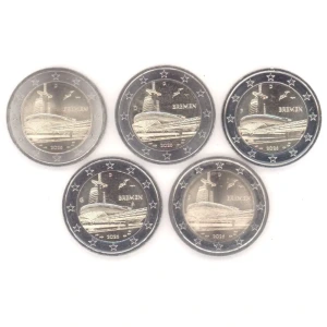 2026 2 Euro Casa del Clima 5 zecche Germania