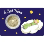 2026 2 Euro Il Piccolo Principe FDC in coin card Francia 2 fronte