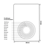 Capsule rettangolari QUICKSLAB con anelli centratori per monete da 16 a 41 mm 6 pz. Leuchtturm 2