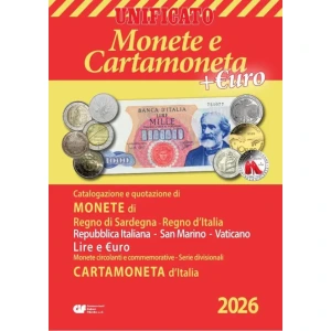 Catalogo monete e cartamoneta Lira 2026 Unificato