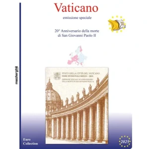 Inserto divisionale Vaticano 2025 9 monete Master Phil