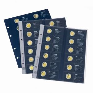 Fogli OPTIMA 2 Euro commemorativi 2025 Leuchtturm