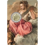 2026 2 Euro 450° della scomparsa di Tiziano FDC in folder San Marino 3