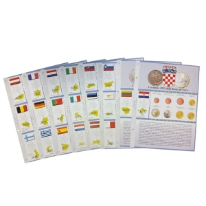 Fogli EURO MONEY per serie Euro 20 Paesi 2025 Abafil