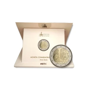 2025 2 Euro Anno Santo FDC in folder Vaticano 1