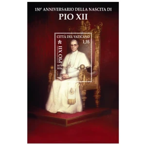 2026 150° della nascita di Papa Pio XII 1 BF Vaticano